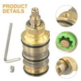 thumbnail image 2 of All-copper Intelligent Thermostatic Spool Hot And Cold Water Spool, 2 of 8