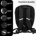 thumbnail image 5 of Smart LED Waterproof Motorcycle Backpack | Hard Shell App-Control Display (Tiger, 5 of 5