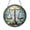 Acrylic 3.5 Inch, variant on Scales of Justice Stained Glass Suncatcher for Window Decor, Elegant Legal Symbol Hanging Art, Light Catcher