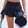 thumbnail image 2 of SOMER Gym Shorts for Women High Waisted Elastic Waist Workout Shorts with Pockets Flowy Running and Sports Shorts for Women, 2 of 7