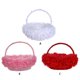 thumbnail image 5 of Sonducket Cesta ligera para flores de novia, cesta para llevar flores con elegancia y estilo, cesta para flores de boda Ropa, zapatos y accesorios Miscelánea Blanco, 5 of 6