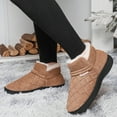 thumbnail image 6 of Northblanc Womens Slippers Comfort Moccasin Foam Slipper Closed Back Fur Lined Warm House Shoes, 6 of 9