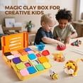 thumbnail image 5 of Jar Melo Air Dry Clay Kit, 24 Colors Modeling Clay with Box & Tools, Safe and Non-Toxic, Ideal Gift for Kids, 5 of 9