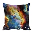 thumbnail image 1 of EREHome Housse de Coussin note de Musique Espace Étoiles Couleur Abstrait 16x16 Pouces, 1 of 1
