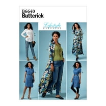 Butterick Pattern Misses'/Misses' Petite Top, Dress and Pants Sizes 6-8-10-12-14