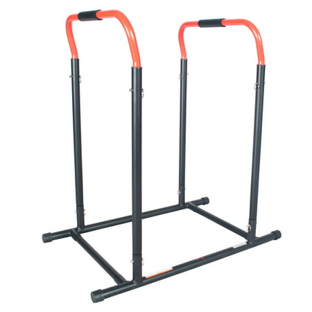 Sunny Health & Fitness High Weight Capacity Adjustable Dip Stand...