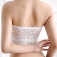 thumbnail image 6 of Tank Tops for Women,Convertible Strapless Bandeau Bra with Removable Pads and Underwire Support for Layering Comfort,Camisole Tops for Women,White,One Size, 6 of 9