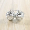 thumbnail image 4 of Disco Ball Mirror Party Christmas Tree Ornament Decoration with Fastening Strap - Bright Reflective Mirror Disco Ball - for Holiday Wedding Party Dance and Music Festivals Decoration, 4 of 14