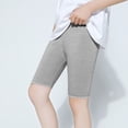 thumbnail image 5 of Plebaso Girls Bike Shorts Elastic Waist Sports Bottoms Activewear Kids Girls Dance Shorts Under Dress, 5 of 7