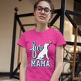 thumbnail image 3 of Tee Hunt Fur Mama T-Shirt I Love My Dog Pet Owner Mother's Day Women's T-Shirt Tee, Pink, XX-Large, 3 of 5