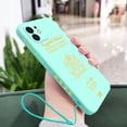 thumbnail image 1 of Funda de silicona con correa de mano para teléfono móvil, protector de pasaporte marroquí para iPhone 14, 13, 12, 11 Pro Max, Mini, X, XR, XS MAX, SE20, 8, 7 Plus Fivean unisex, 1 of 2