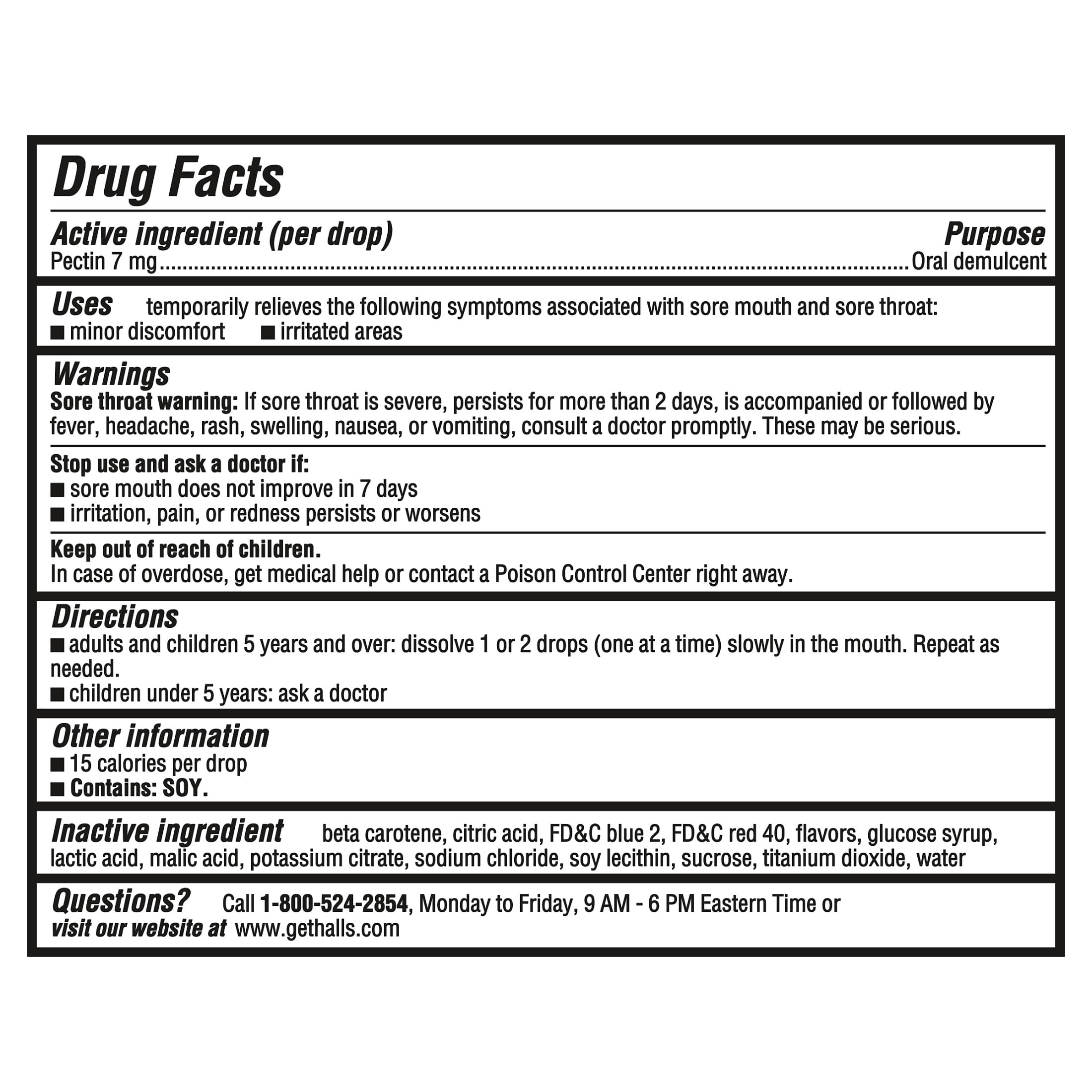 (6 pack) HALLS Throat Soothing Creamy Strawberry Throat Drops, Economy Pack, 70 Drops