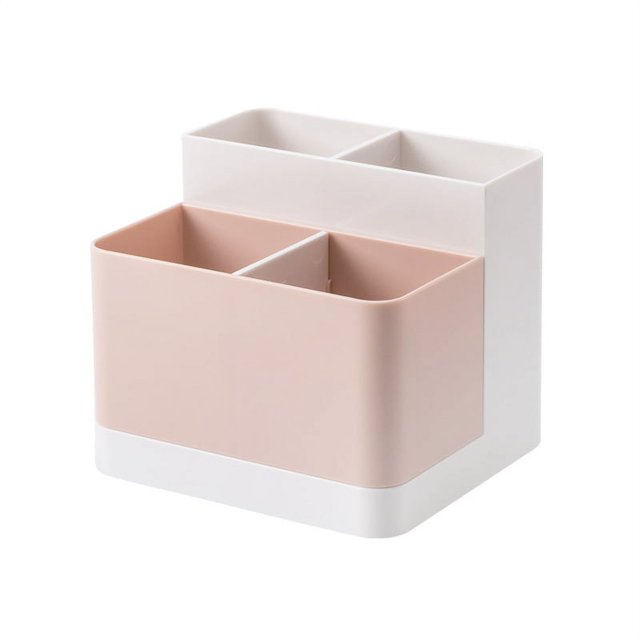 Organizador de almacenamiento de escritorio, portatarjetas, contenedor para escritorio, suministros de oficina, tocador