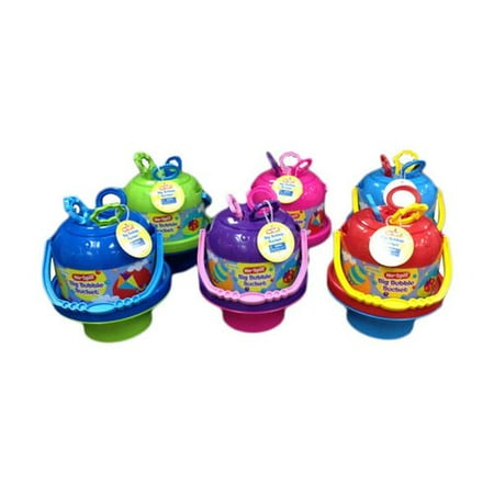 Little Kids No Spill Big Bubble Bucket, Colors May Vary