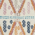 thumbnail image 6 of SAFAVIEH Casablanca Frances Aztec Shag Area Rug, Ivory/Multi, 4' x 6', 6 of 7