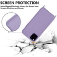 thumbnail image 4 of Silicone Case Compatible with iPhone 7/8/ SE2, Adjustable Crossbody Necklace, Lanyard Neck Strap Protective Case Cover (Purple, iPhone 7/8/ SE2020), 4 of 14