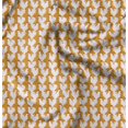 thumbnail image 1 of Soimoi Orange Rayon Crepe Fabric Hen Bird Printed Craft Fabric by the Yard 46 Inch Wide, 1 of 6