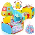 thumbnail image 1 of Carpa de juego para niños WESKMENS 5 en 1 plegable con 50 bolas, 1 of 7