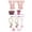 V, variant on Glass&Bottle Upgrade Kit for Cups Embroidery Patch Straw Covers Charm Necklace Chain Leak Guard Accessories Set for Glass & Bottle Drinkware, 0.4 inch, P