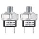 thumbnail image 1 of Uxcell 2 piezas Interruptor de Presión de Aire 6-8BAR Tipo de Montaje en Tanque Rosca G1/8 Interruptor de Presión de Reemplazo para Compresor de Aire de 12V-48V DC para Tanque de Claxon de Compresor, 1 of 7