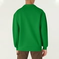 thumbnail image 3 of FrzhBrz Men's Quarter Zip Sweater Outdoor Mock Neck Long Sleeve Pullover Casual Lightweight Golf Shirts, 3 of 6