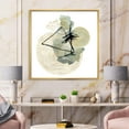 Designart Abstract Landscape Of Mountains Moon and Tree FLOAT FRAME ...