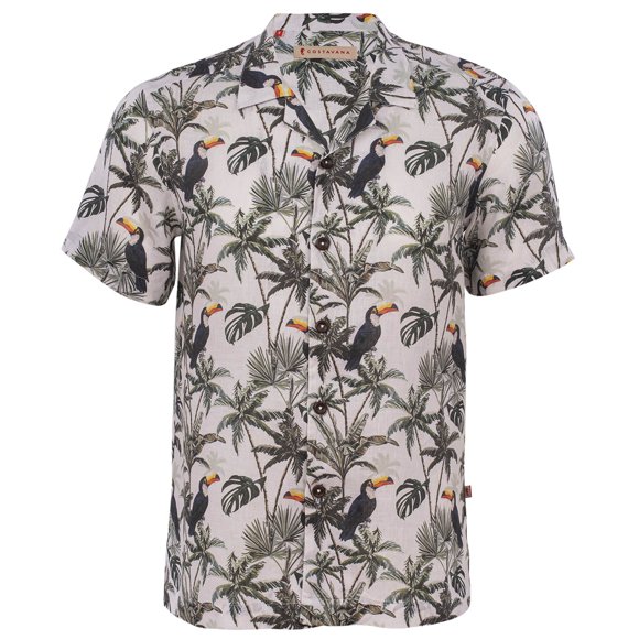 Camisa manga corta hawaiana estampado Mod. Kaili Costavana Kaili Toco