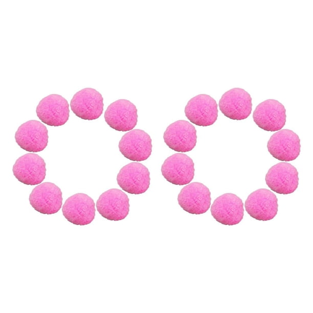 Cateissary Paquete de 10 bolas de agua reutilizables para piscina al aire libre, juegos de playa, juguetes absorbentes de verano para padres e Rosado 2piezas