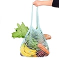 thumbnail image 3 of mdesiwst Shopping Bag Foldable Extra Large Capacity Storage Bag Lightweight Cotton Mesh Tote Bag for Grocery Food Toys Clothing, 3 of 8