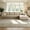 Camel-Right facing, variant on AUU 135-Inch L-Shape Cloud Modular Sectional Sofa with Deep Seats – Plush Corduroy Upholstered Couch, No Assembly Required for Living Room or Bedroom