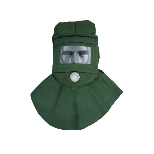 Sandblasting Hood Cloak Protective Gear Shawl Cap Protective Dustproof Equipment Glass Lens
