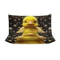 thumbnail image 4 of Q-version Funny Little Yellow Duck Bedding Set with Zipper Closure for Girls & Boys, 4 of 6
