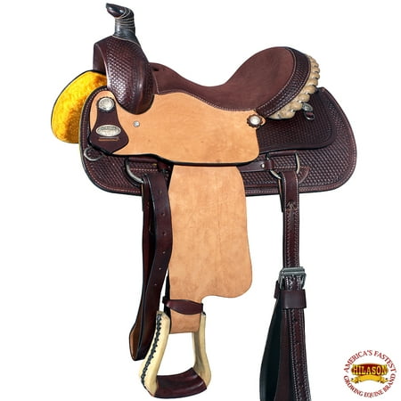 16 Hilason Western Horse Saddle Ranch Roping Cowboy Leather Big