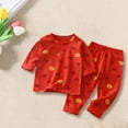 thumbnail image 2 of LWNYDPLSD Girls Christmas Pajamas Size 14-16 Boys' Clothing Sets Baby Clothes Boy 6-9 Months Pijama Navideña Niño Boys Robes Size 7-8 Pjs Kids Boys, Red 18-24 Months, 2 of 6