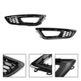 thumbnail image 5 of Pair Front Bumper Fog Light Lamp Cover Bezel Grill Fit for Ford Focus 2015-2017, 5 of 7
