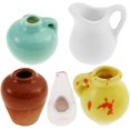 thumbnail image 1 of HLONK 5 Pcs Mini Vase Magnets Creative Ceramic Fridge Magnets Decorative Refrigerator Magnets Cute and Exquisite Miniature Vase Magnets for Home Kitchen Office, 1 of 10