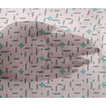 thumbnail image 4 of oneOone Viscose Chiffon Fabric Line & Diamond Geometric Printed Craft Fabric BTY 42 Inches Wide, 4 of 4