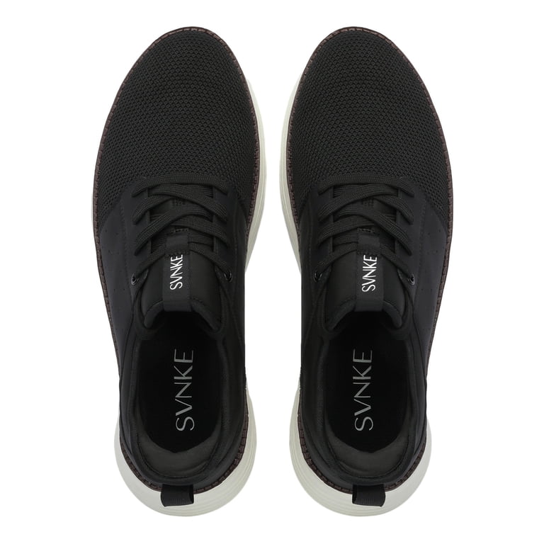 SVNKE Knit Casual Dress Oxfords Comfort Shoes Black Mens‎ Size 13 Novak Knit Dress Shoe | Vance Footwear main image 3