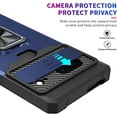 thumbnail image 6 of for Google Pixel 7 Case with Camera Cover, Slide Lens Protection Phone Case with Card Holders Built-in Magnetic Kickstand Cover for Google Pixel 7 TC Purple, 6 of 7