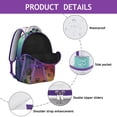 thumbnail image 4 of Dog Lover Gift School Bag with Adorable Dog-Themed Prints, Featuring Paw Prints and Bones, Ideal for Daily Use, 4 of 5