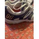 thumbnail image 3 of New Balance USA Mens 856 Rollbar White & Navy Casual Sneakers Size 9.5 XWIDE, 3 of 6