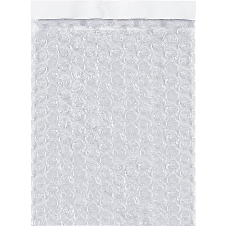 Box Partners Self-Seal Bubble Pouches 5" x 8" Clear 450/Case BOB58