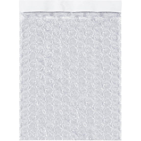 Box Partners Self-Seal Bubble Pouches 5" x 8" Clear 450/Case BOB58