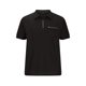 thumbnail image 5 of pstuiky camisetas de hombre, Camiseta informal transpirable de poliéster de color sólido, cuello cubano grande, manga corta, solapa ropa de hombre xl, 5 of 5