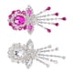 thumbnail image 5 of Broches Para Mujer, Multiusos, Buena Decoración, Rosa Blanca, Borla Roja, Broche De Diamantes De Imitación, Fijación Fuerte, 2 Piezas Para Graduaciones, 5 of 7