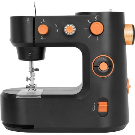 Mini Sewing Machine, Portable Electric Sewing Machine with LED Light, 12 Built-in Stitches, Small Handheld Heavy Duty Sewing Machine for Home Use, DIY, Denim, Crafts