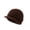 Coffee, variant on Winter Newsboy Cap Women's Solid Knitted Hat Keep Warm Peaked Cap Baggy Slouchy Knitted Beanie Hat Fordable Outdoor