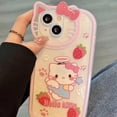 thumbnail image 3 of Sanrio-funda transparente de Hello Kitty para iPhone 14, 13, 11, 12 Pro Max, XS, XR, 7, 8 Plus, bonita funda suave a prueba de golpes, 3 of 3