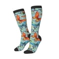 thumbnail image 2 of Balery Retro Seamless Flying Butterflies Fun Novelty Socks Men'S Women'S Crew Socks Funny Crazy Novelty Socks Quirky And Cool Socks, 2 of 9