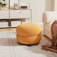 thumbnail image 6 of Circle Chair Desk Modern Footstool, Small Round Vanity Stool, Couch Bedside Foot Rest For Living Room Bedroom Study (A), 6 of 9
